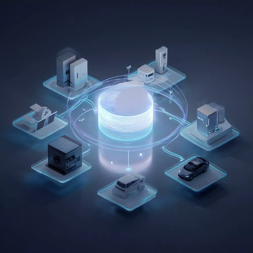 graphe nocturne abstrait